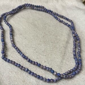 Honora 5mm Cultured Pearls Light Blue Beaded Necklace No Clasp NWOT